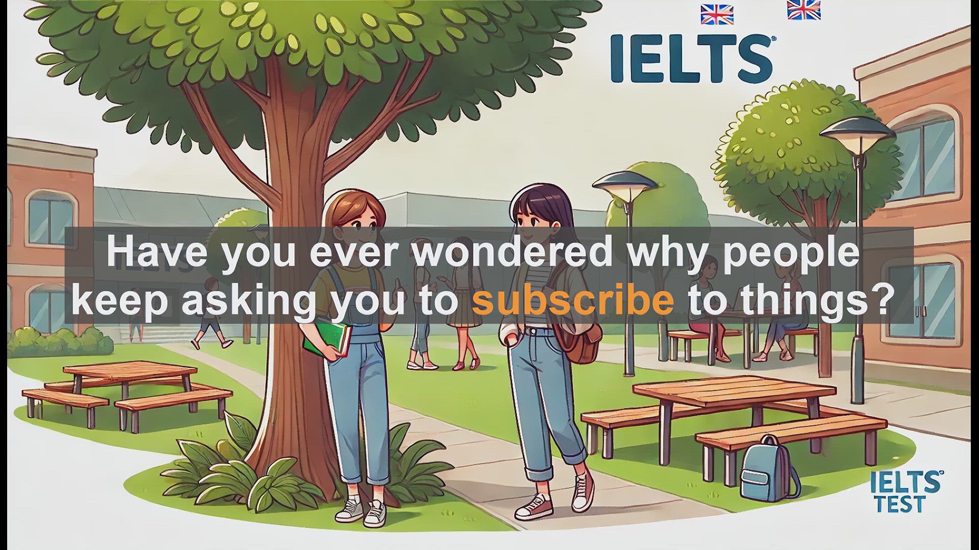 'Video thumbnail for 2500 Must Know IELTS 6.5 Vocabulary - Understanding 'Subscribe': Boost Your IELTS Vocabulary'