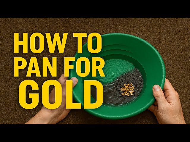 Video thumbnail for 🥇 How to Pan for Gold   Complete Beginner's Guide ⛏️