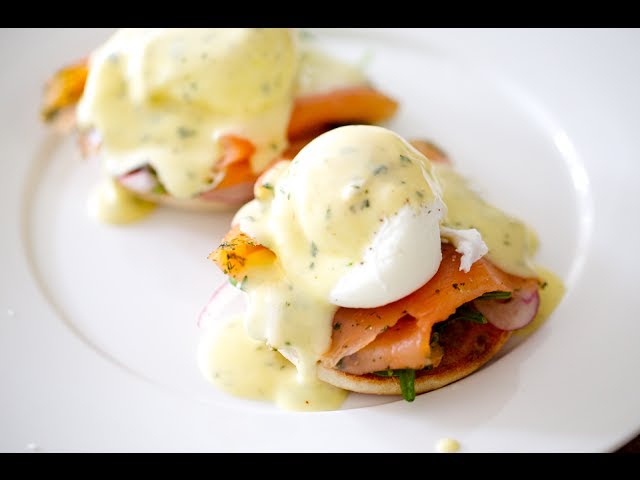 Video thumbnail for Eggs Benedict and Lox | Byron Talbott