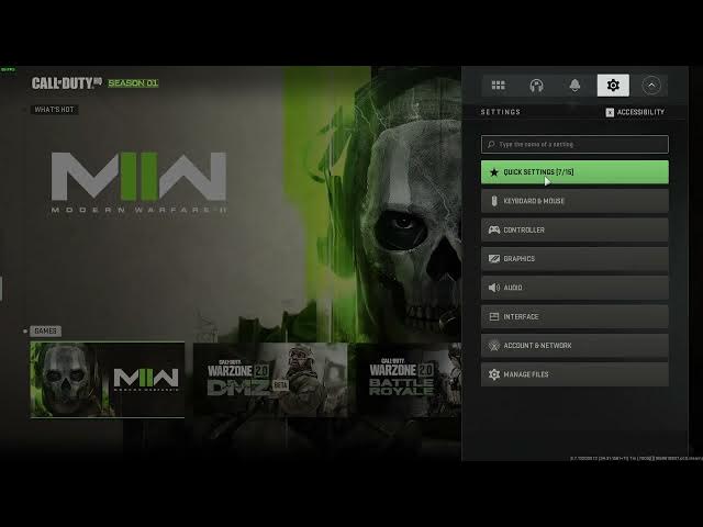 Video thumbnail for Call Of Duty Modern Warfare II Warzone 2.0 - How To Adjust Automatic Airborne Mantle Settings
