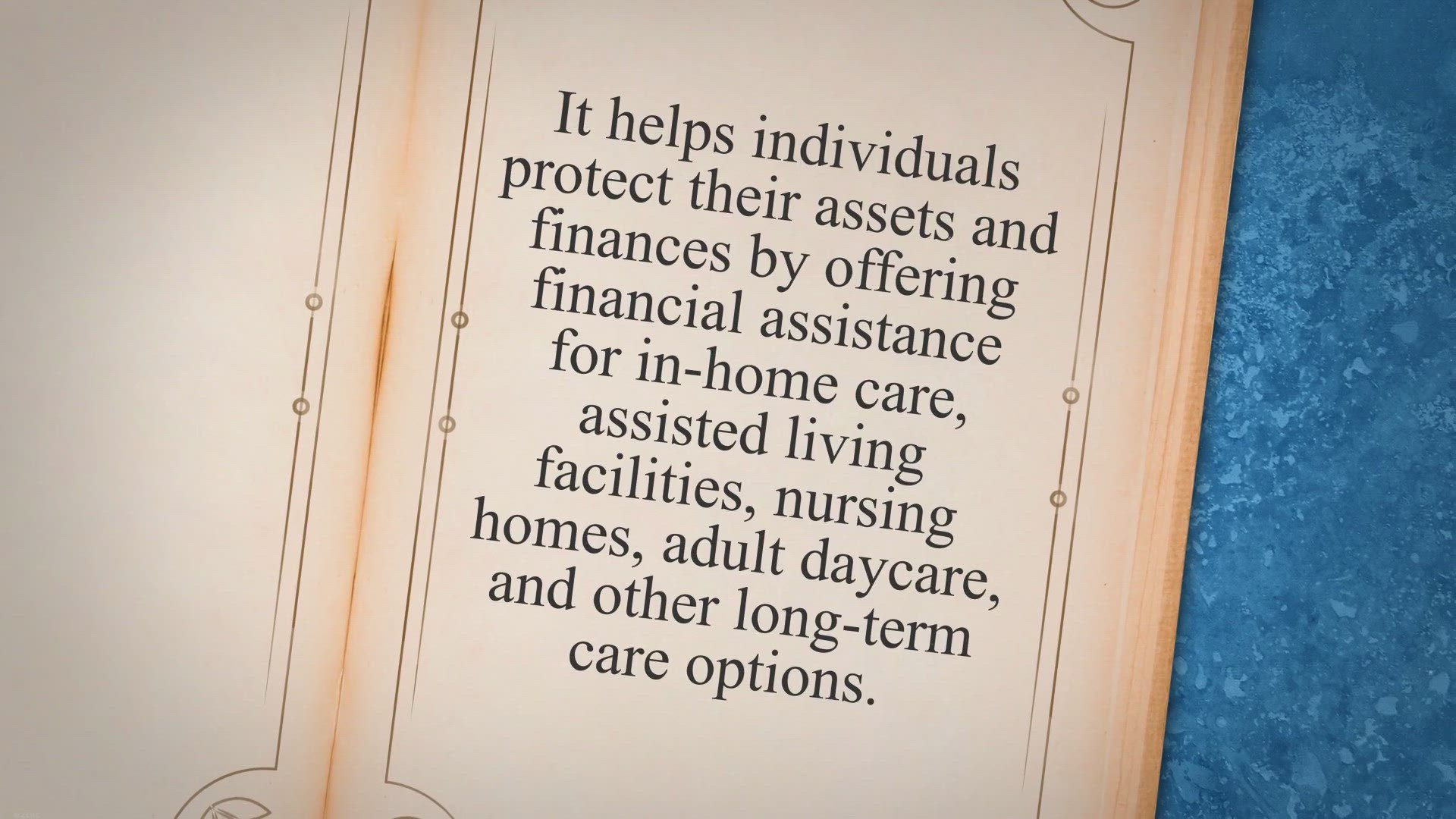 Video thumbnail for What is a long term care insurance policy?