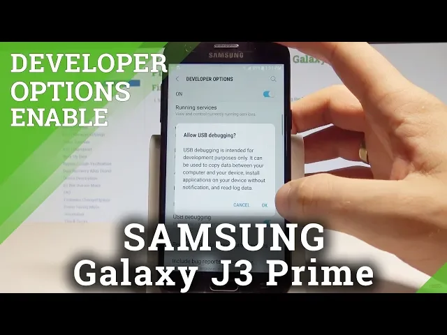 Video thumbnail for How to Enable Developer Options on SAMSUNG Galaxy J3 Prime - OEM Unlocking & USB Debugging