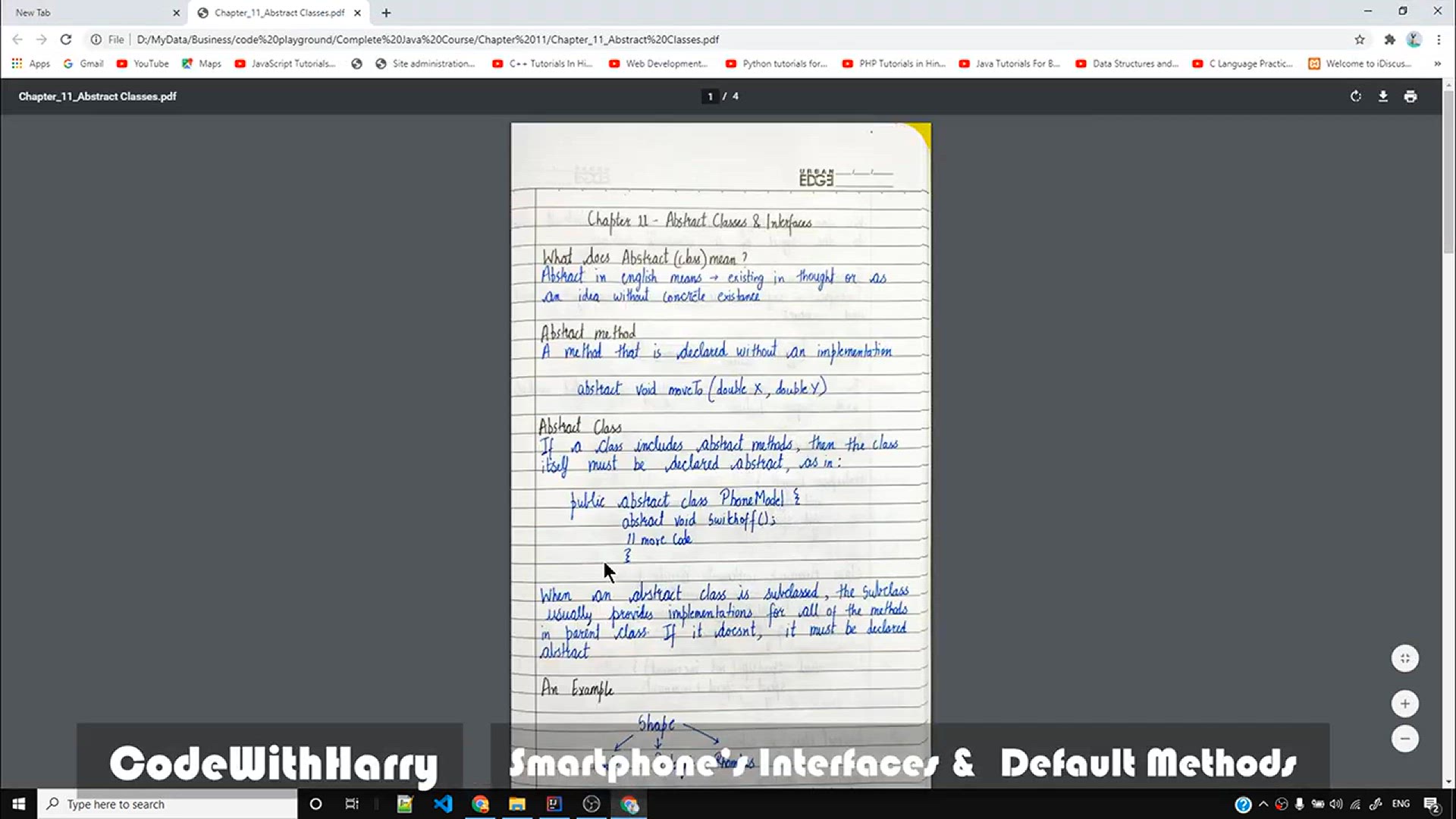 'Video thumbnail for Java Interfaces Example & Default Methods'