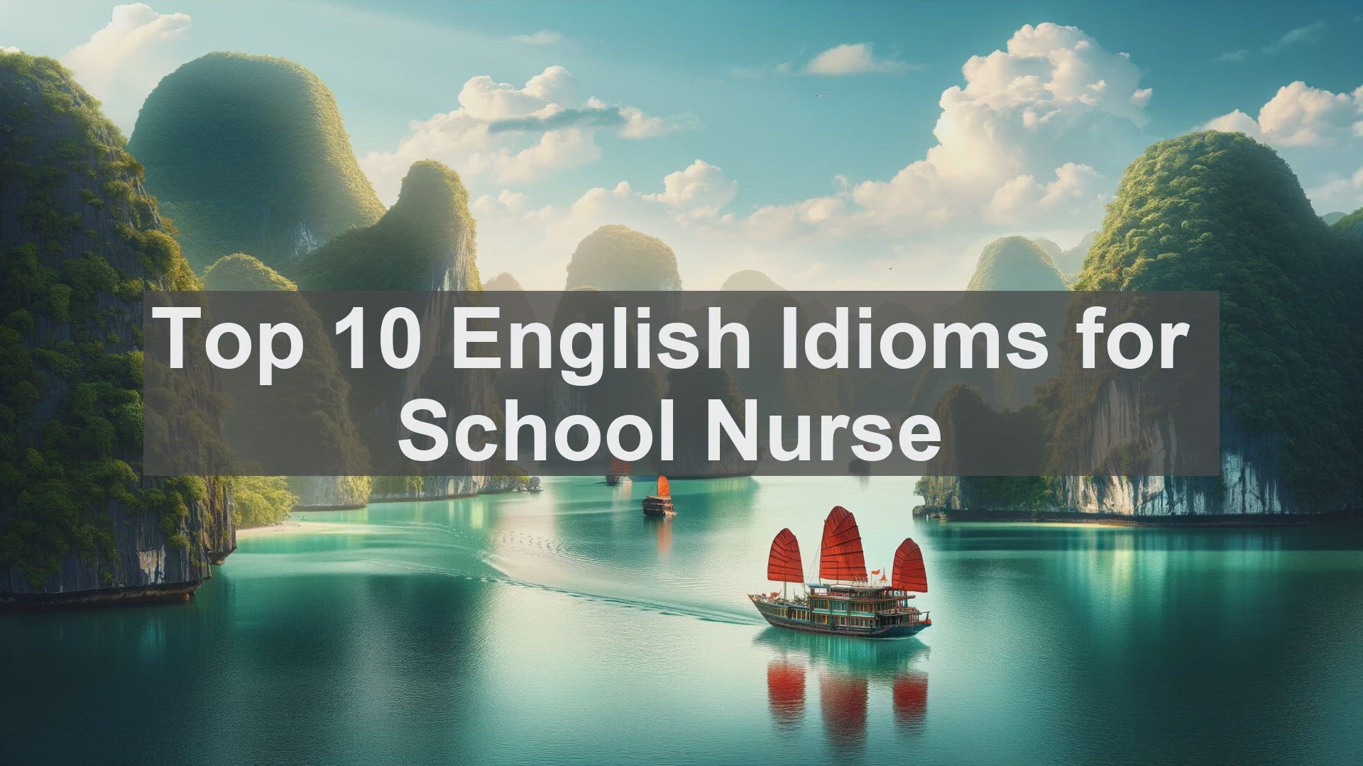 'Video thumbnail for Top 10 English Idioms for School Nurse'