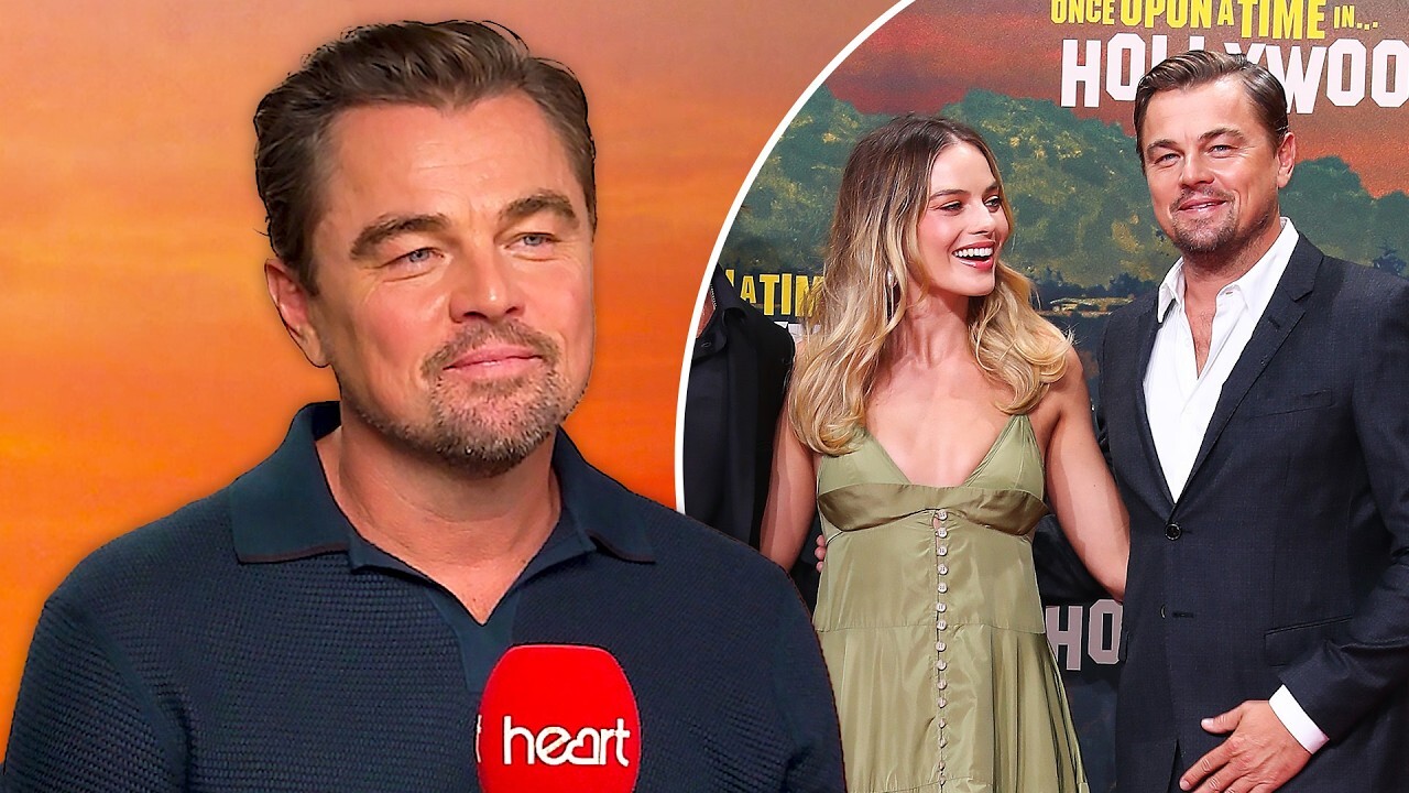 Video thumbnail for Leo DiCaprio is so proud of Margot Robbie