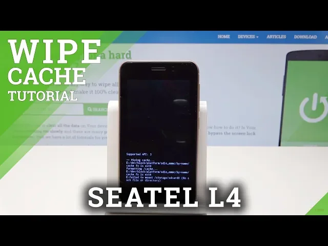 Video thumbnail for How to Speed Up System in Seatel L4 - Wipe Cache Partition / Erase Temporary Files