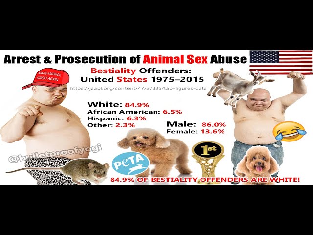 Video thumbnail for United States of Bestiality (U.S.B) 84.9% of Bestiality Offenders are WHITE!
