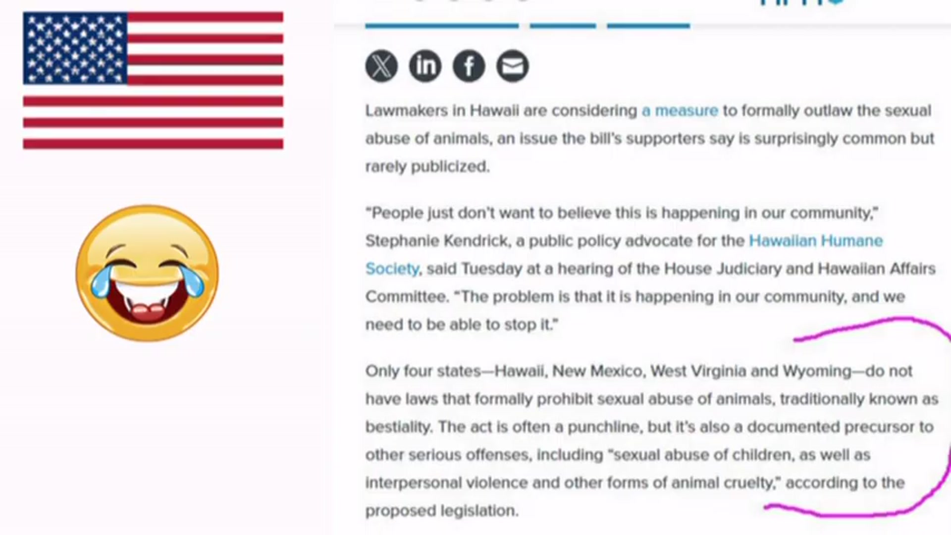 Video thumbnail for United States of Bestiality (U.S.B) 84.9% of Bestiality Offenders are WHITE!