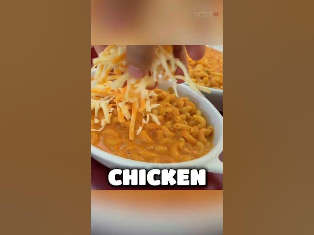Video thumbnail for MUST-HAVE Indian-Fusion Butter Chicken Mac and Cheese #shorts