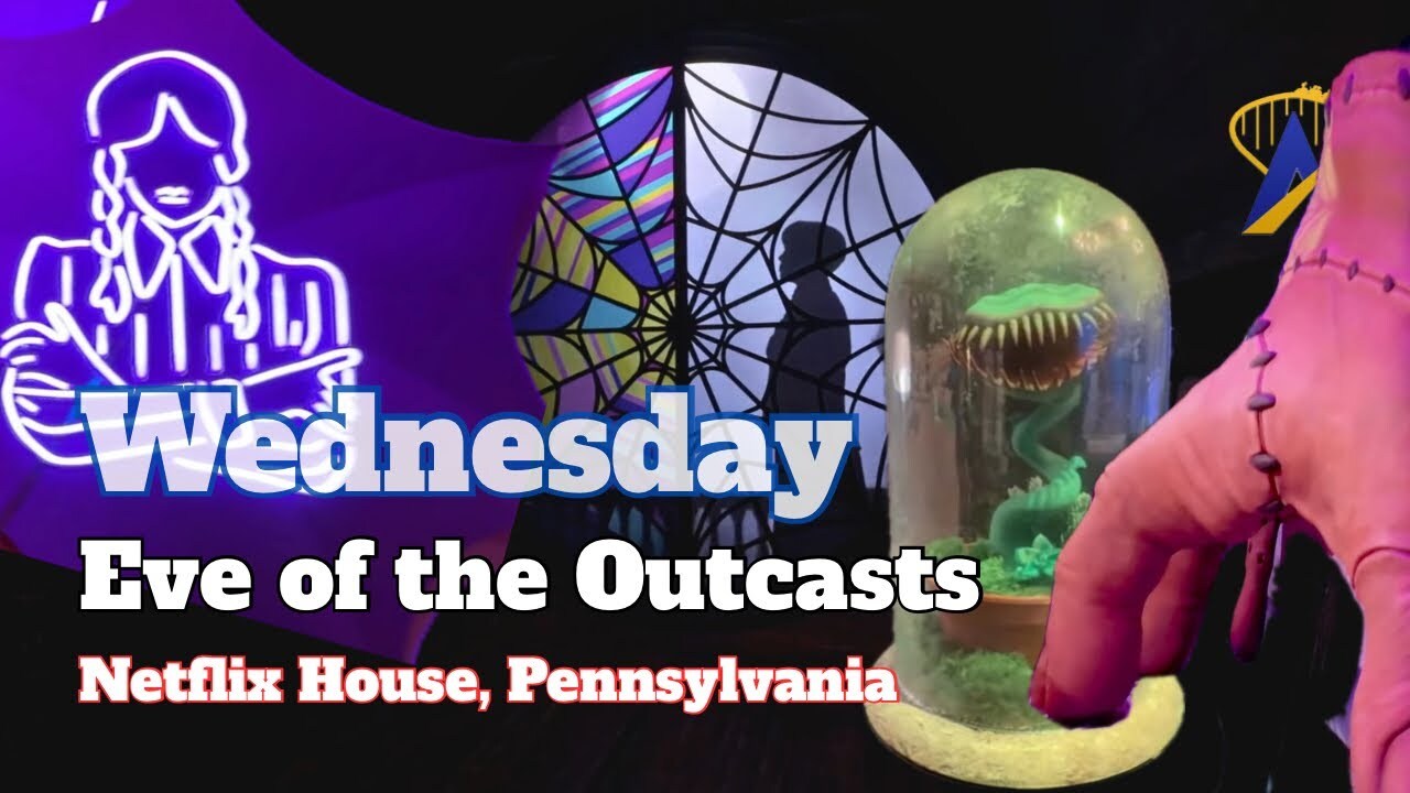 Video thumbnail for Netflix House - Wednesday “Eve of the Outcasts”   Overview