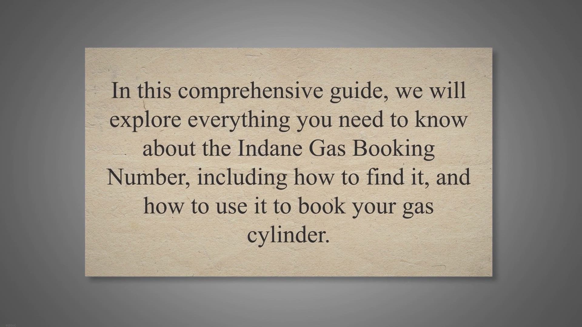 Video thumbnail for Unlocking the Convenience of Indane Gas Booking Number: A Comprehensive Guide