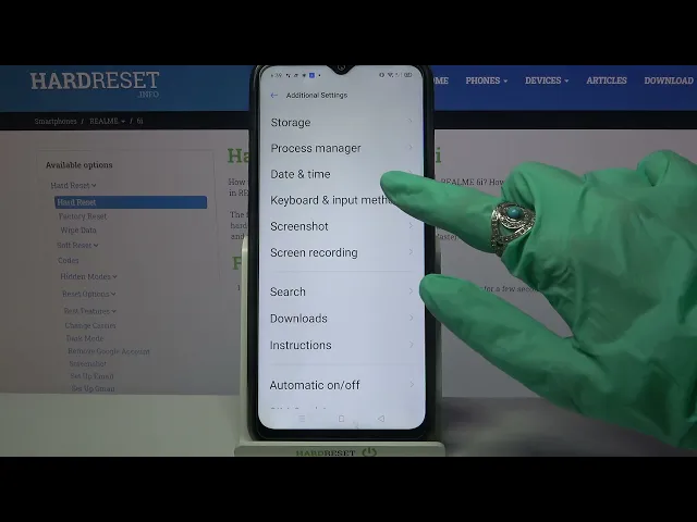 Video thumbnail for How to Enter Text Correction Options in REALME 6i – Open Keyboard Settings