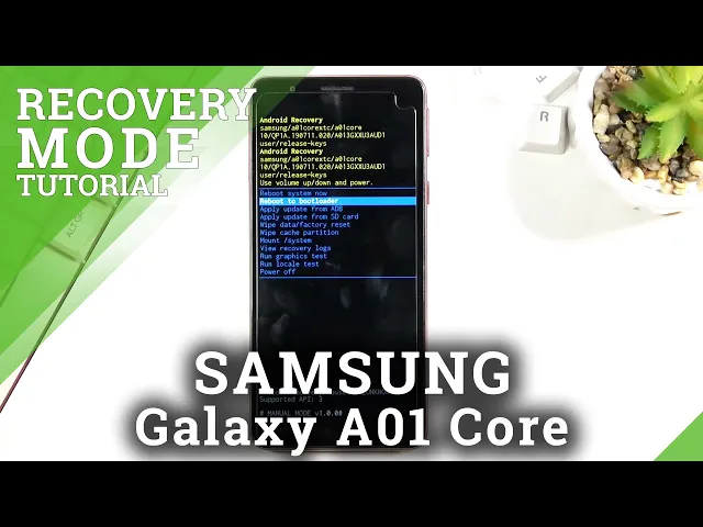 Video thumbnail for How to Enter Recovery Mode on SAMSUNG Galaxy A01 Core – Open Recovery Mode