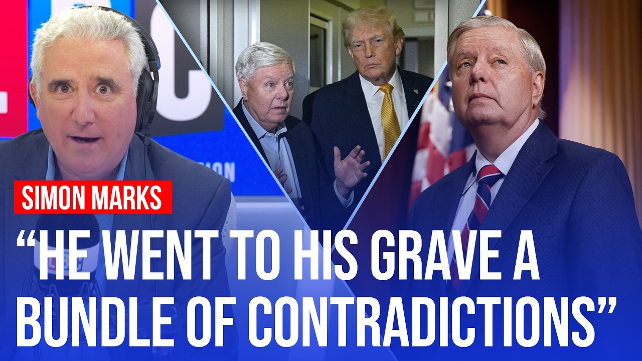 Video thumbnail for How Lindsey Graham became an 'enigma at the knees of Trump' | Simon Marks