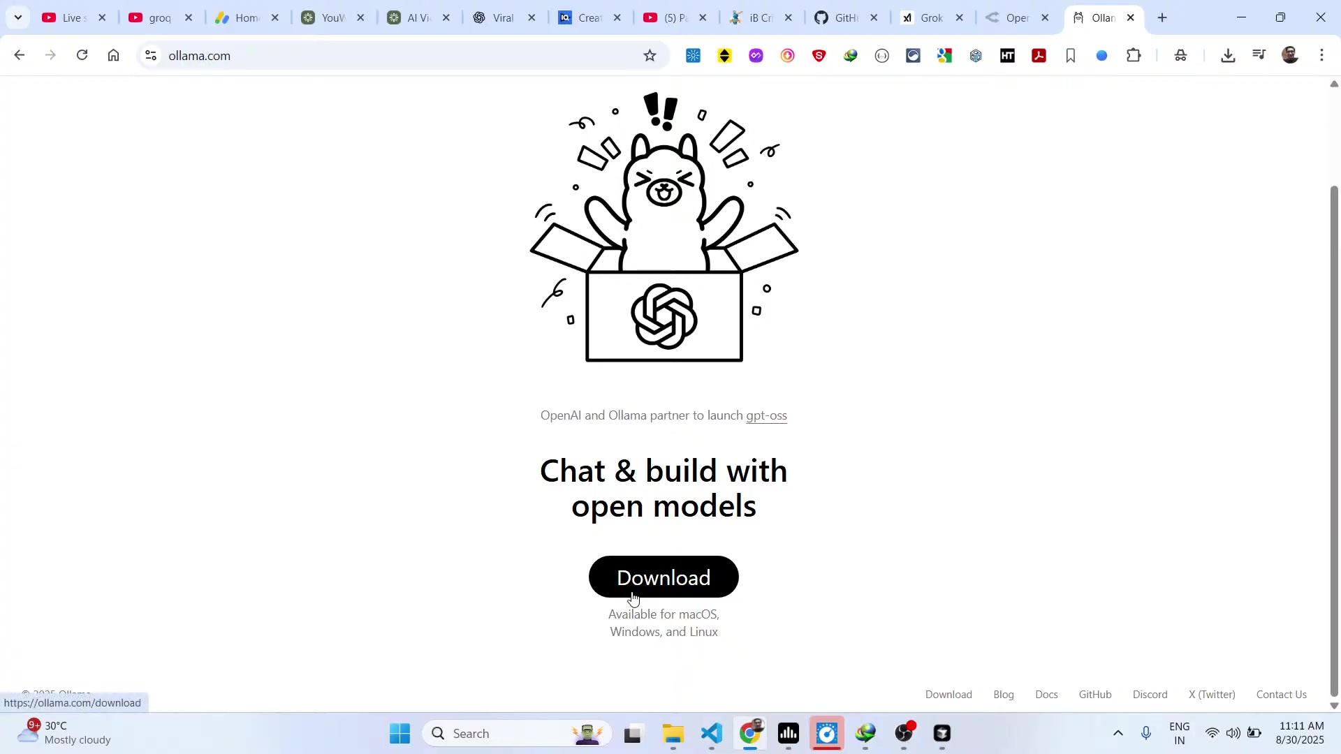 'Video thumbnail for Ollama is INSANE! Run ChatGPT Like AI Models Locally with ONE Command!'