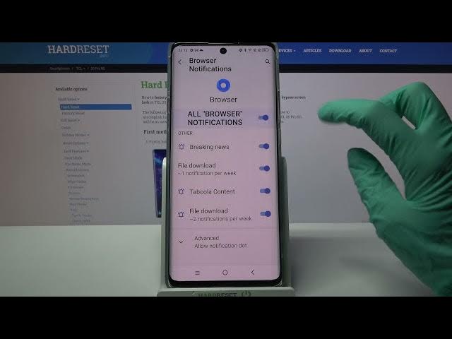 Video thumbnail for How to Turn On/Off App Notifications on TCL 20 Pro 5G – Manage Notifications