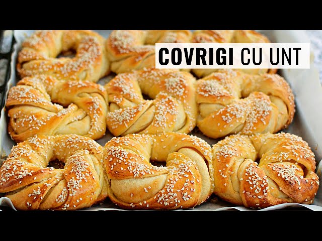 'Video thumbnail for Mult mai buni decât la covrigărie! Rețeta turcească de covrigi pufoși cu unt și susan.'