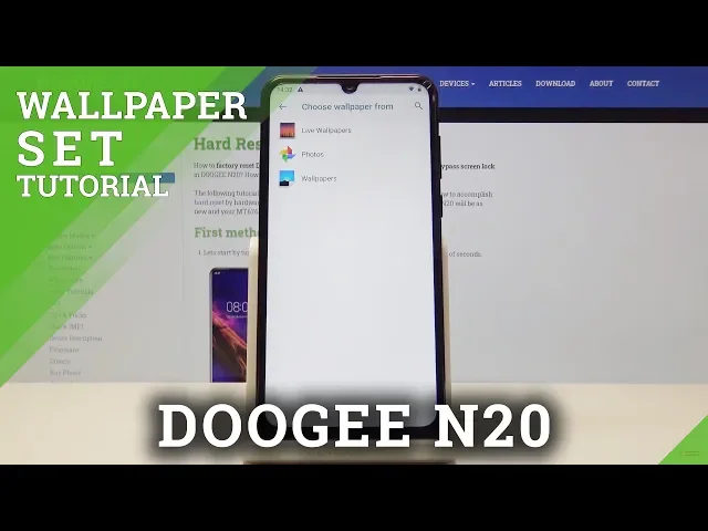 Video thumbnail for How to Change Wallpaper in Doogee N20 - Desktop Update