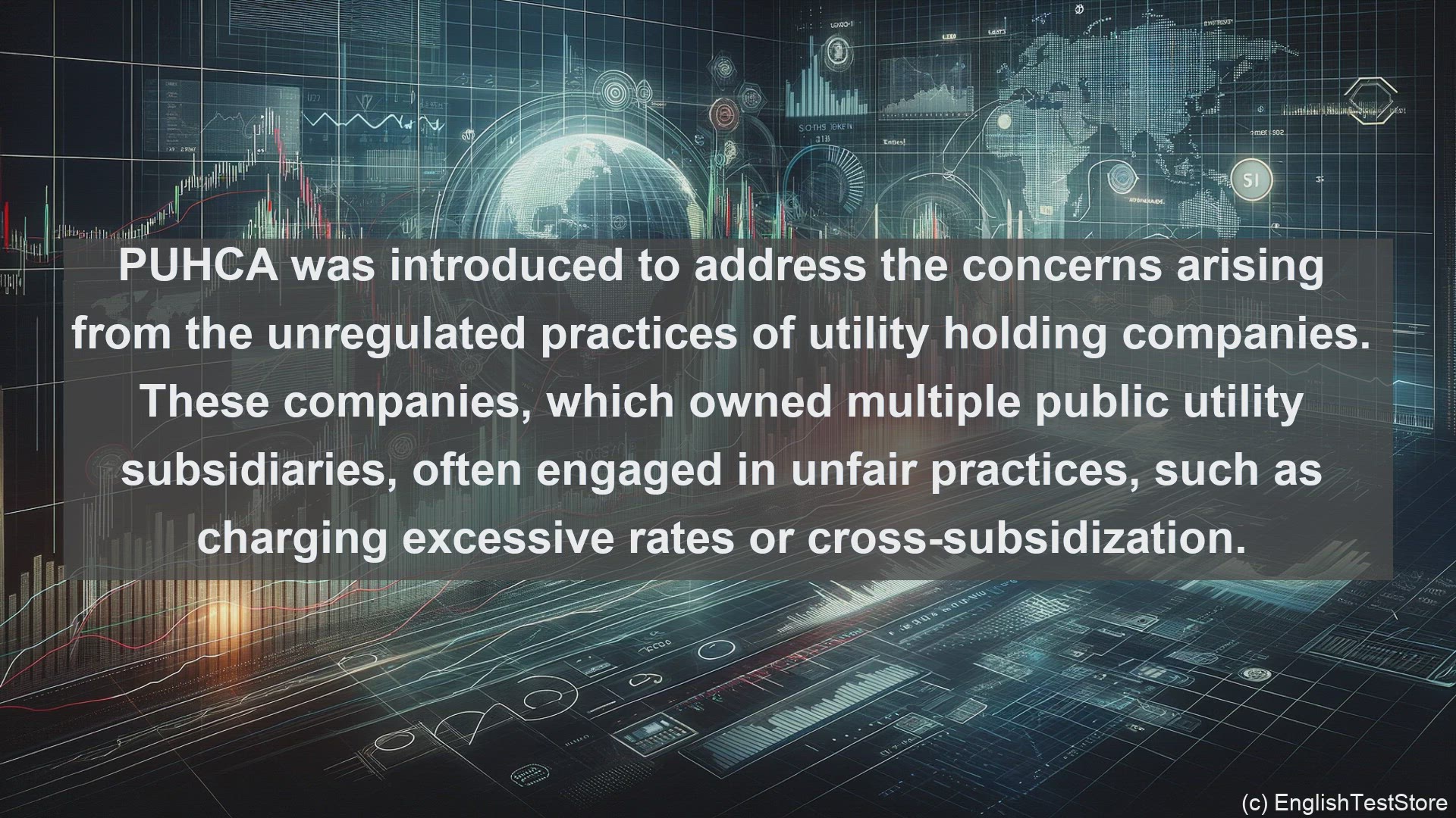 'Video thumbnail for Public utility holding company act of in economics and finance'