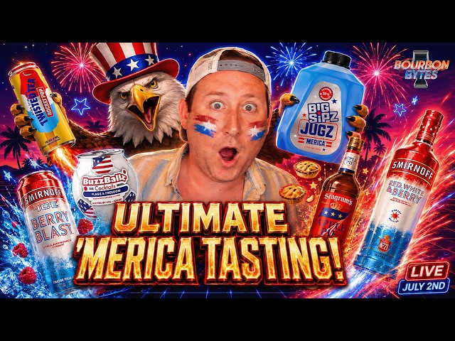 Video thumbnail for Tasting the MOST Outrageous 'Merica Drinks! (BuzzBallz, Twisted Tea & More)