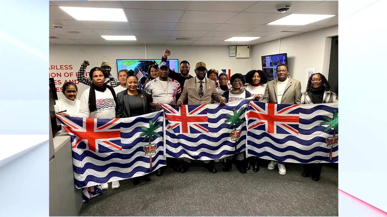 Video thumbnail for New head of Chagossian government in exile would 'die for his country to stay British'