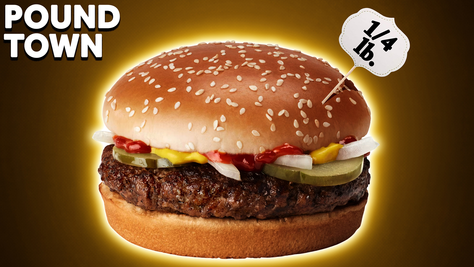 Video thumbnail for How Heavy is A Quarter Pounder Really?