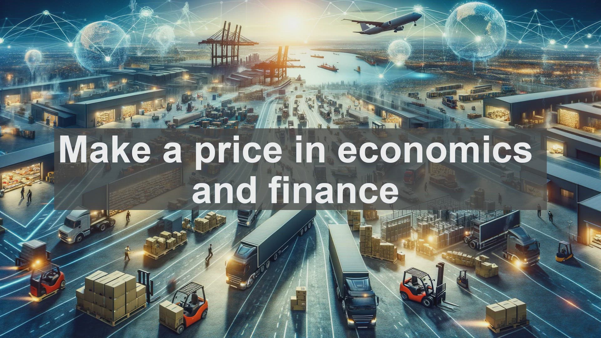 'Video thumbnail for Make a price in economics and finance'