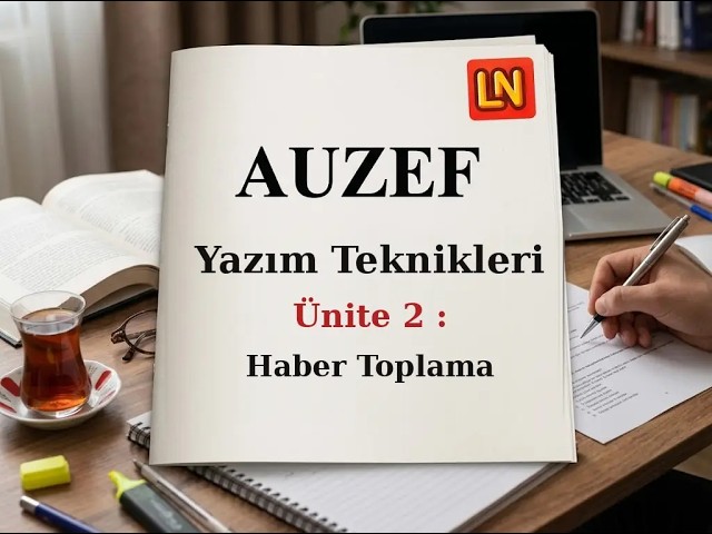 Video thumbnail for Yazım Teknikleri Ünite 2 Deneme Sınavı