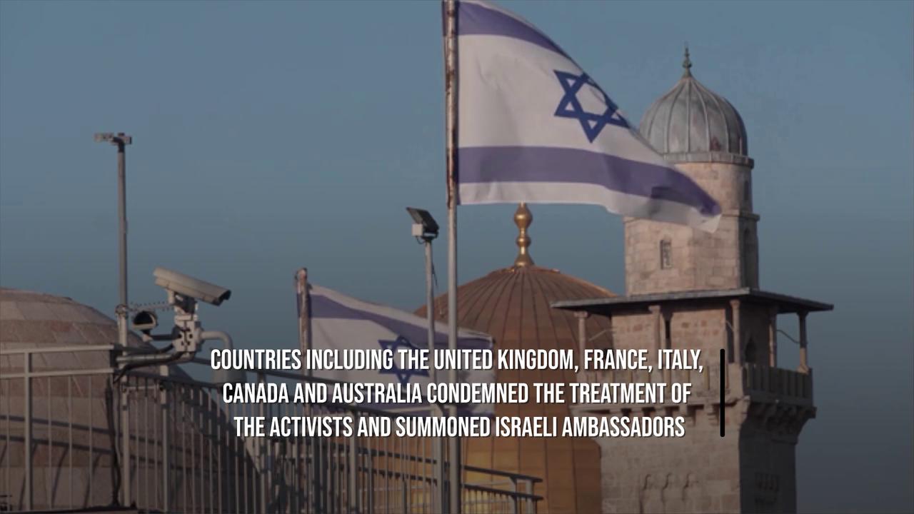 Video thumbnail for Israeli Minister Condemned Over Treatment Of Gaza Flotilla Activists.