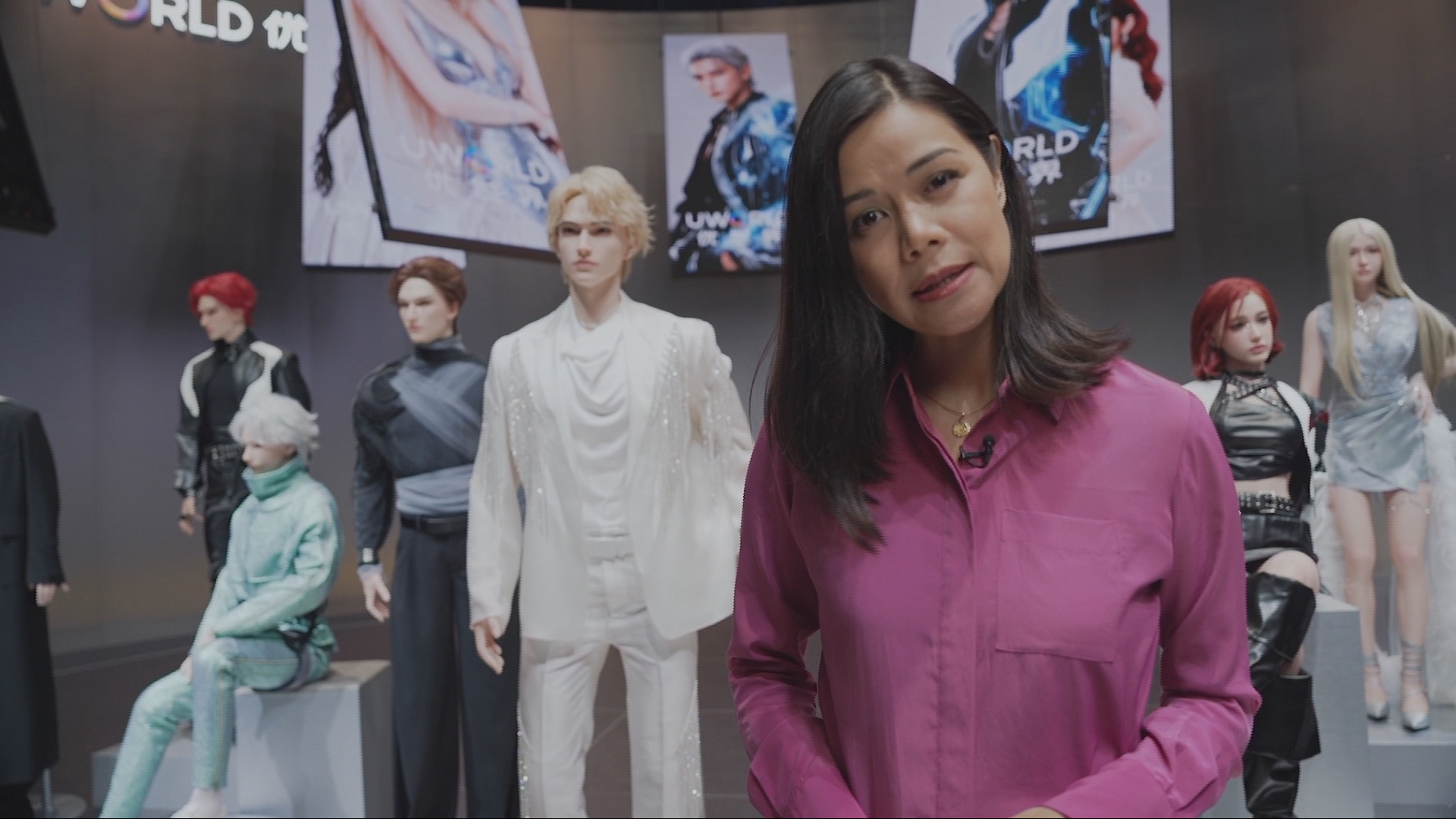 Video thumbnail for China unveils humanoid AI 'companion robots' to ease loneliness