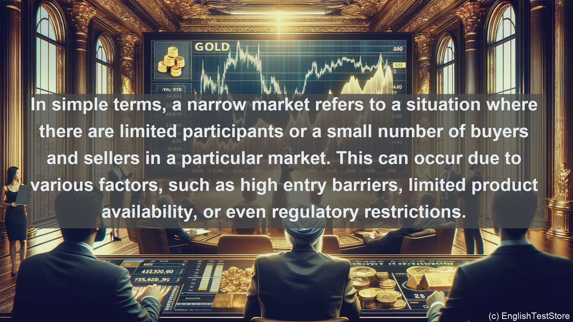 'Video thumbnail for Narrow market in economics and finance'