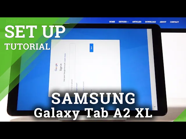 Video thumbnail for How to Set Up SAMSUNG Galaxy Tab A2 XL - Activate & Configure