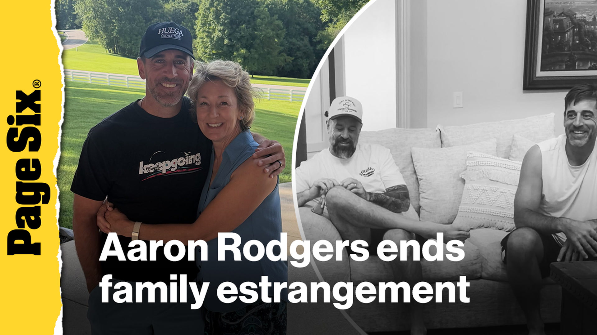 Video thumbnail for Aaron Rodgers reunites with family after years-long estrangement: 'Bonding'