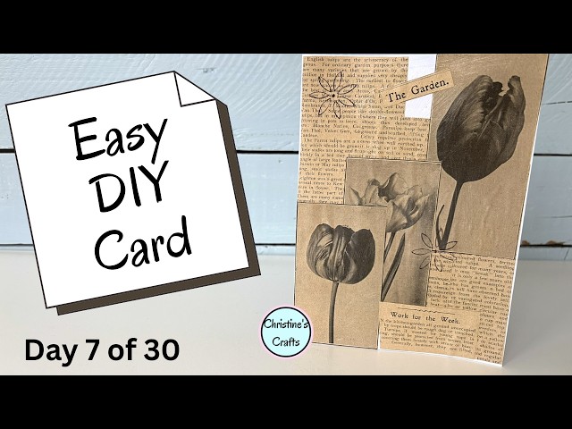 Video thumbnail for Can You Make This Card With Just Scrap Paper?