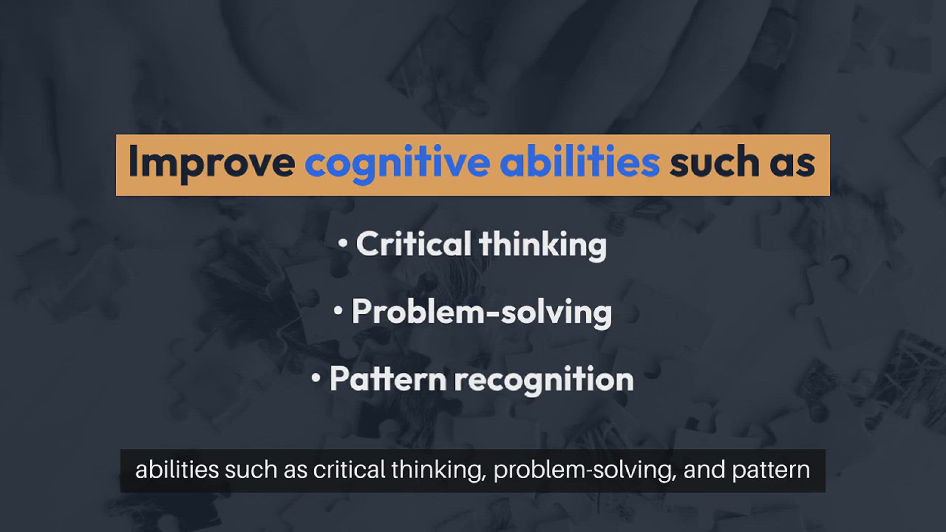 Video thumbnail for Puzzle Solving Techniques