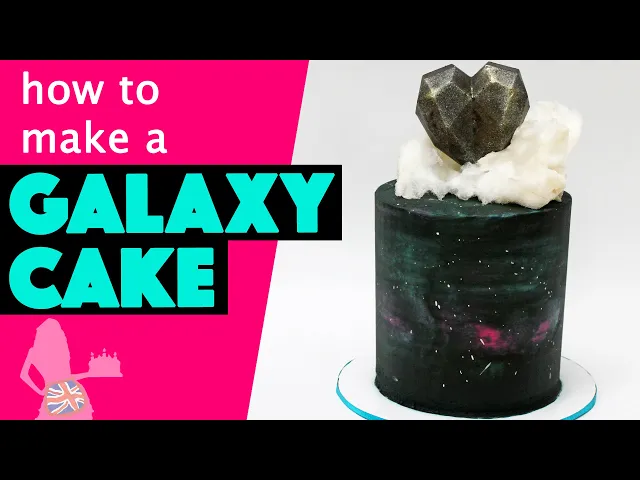 Video thumbnail for How to Make a Galaxy Cake