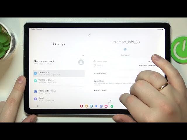 Video thumbnail for How to Share W-Fi Password in SAMSUNG Tab S6 Lite 2022 - Share Wi-Fi Info