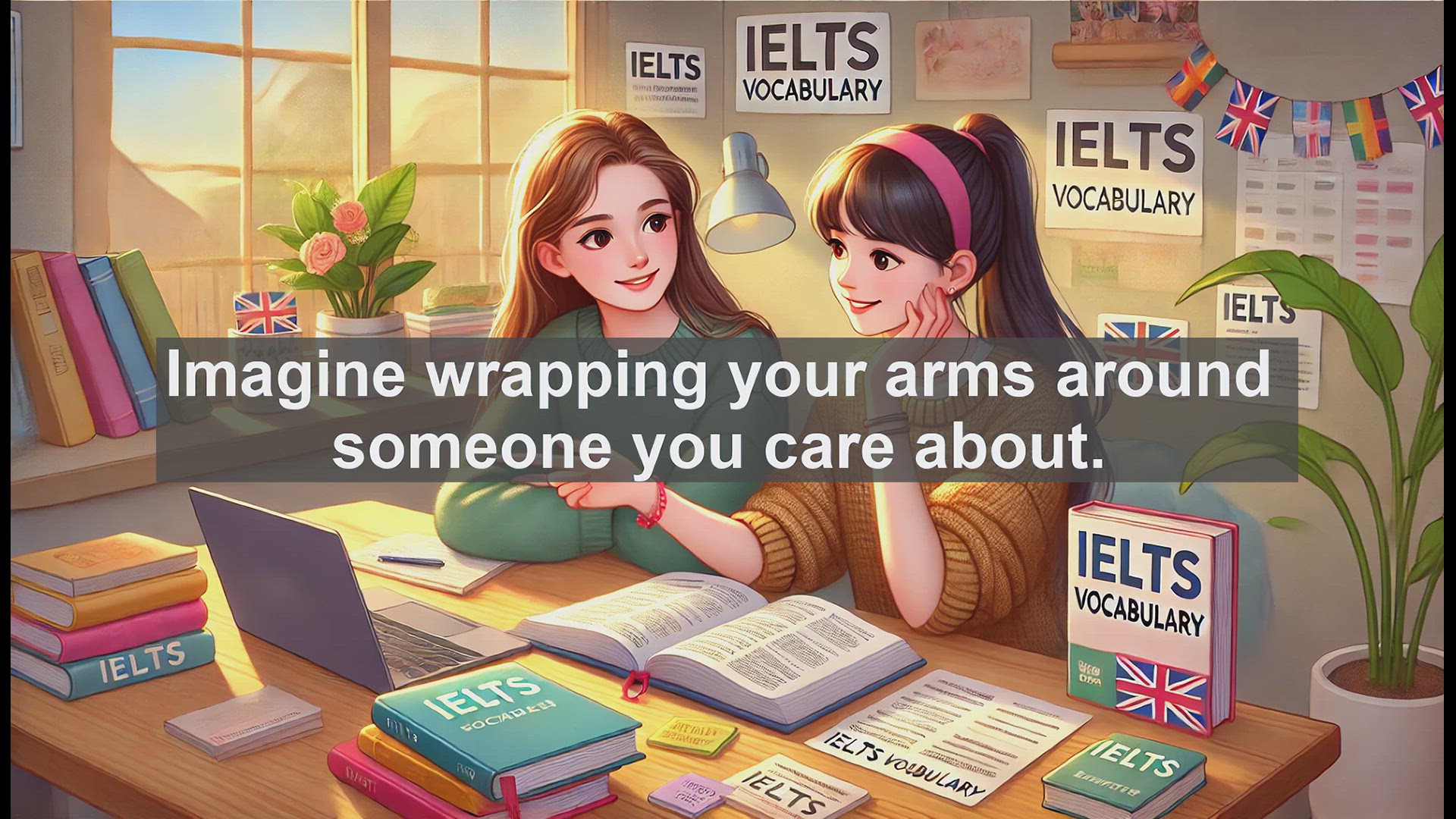 'Video thumbnail for 2500 Must Know IELTS 6.5 Vocabulary - Embrace: More Than Just a Hug - Exploring a Versatile Word'