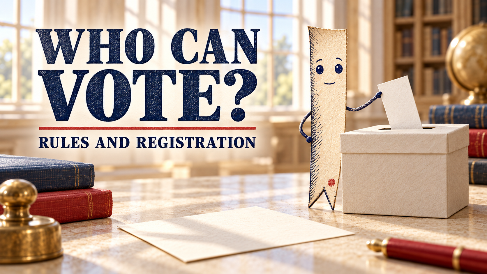 Video thumbnail for Can Non-Citizens Vote in Federal Elections? | U.S. Constitution