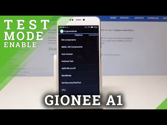 Video thumbnail for Engineer Mode in GIONEE A1 - Open Service Menu