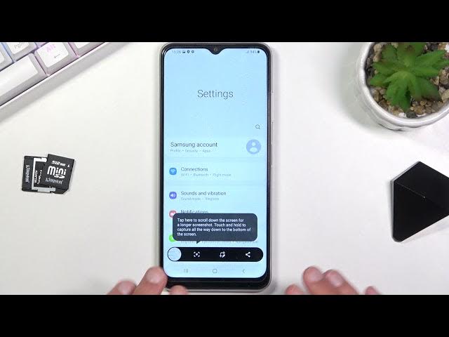 Video thumbnail for How to Take Screenshot on SAMSUNG Galaxy M22 - Capture Screen Methods
