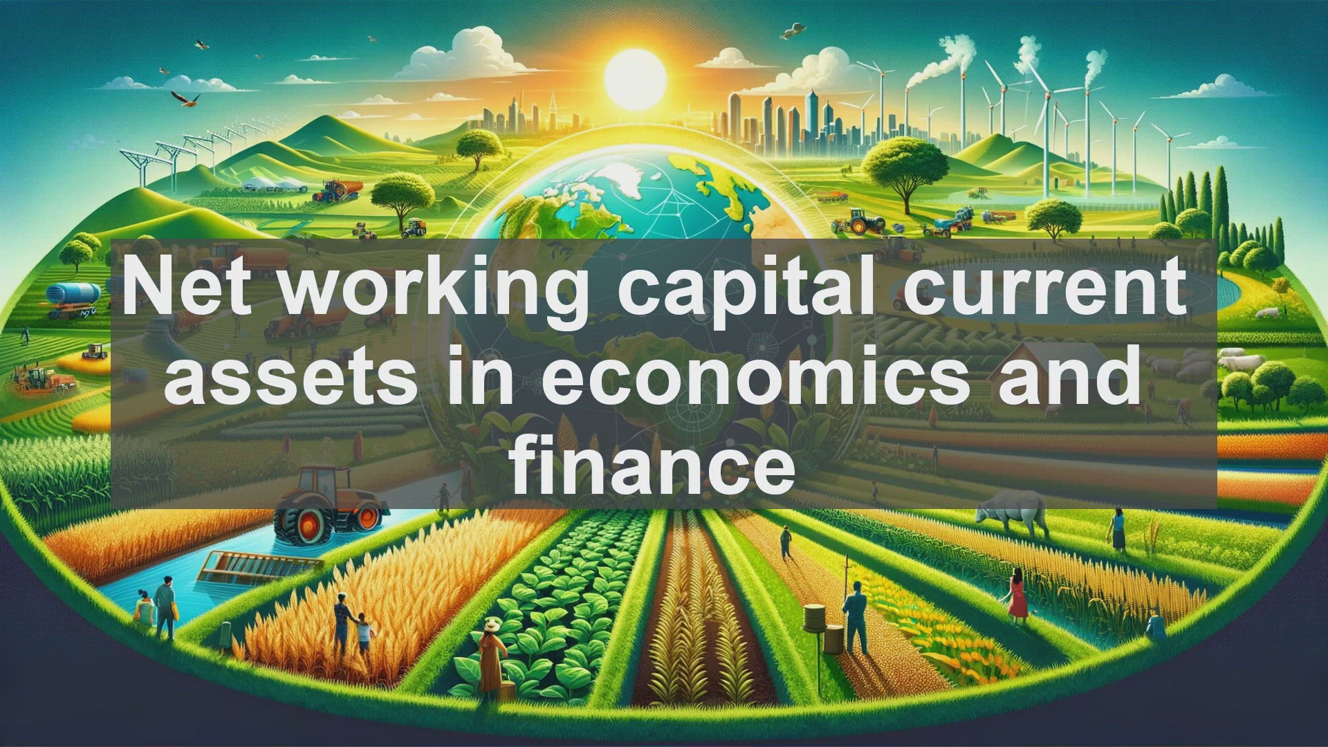 'Video thumbnail for Net working capital current assets in economics and finance'