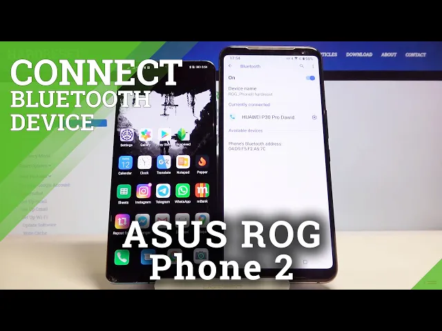Video thumbnail for How to Connect Device via Bluetooth with ASUS ROG Phone 2 – Bluetooth Settings