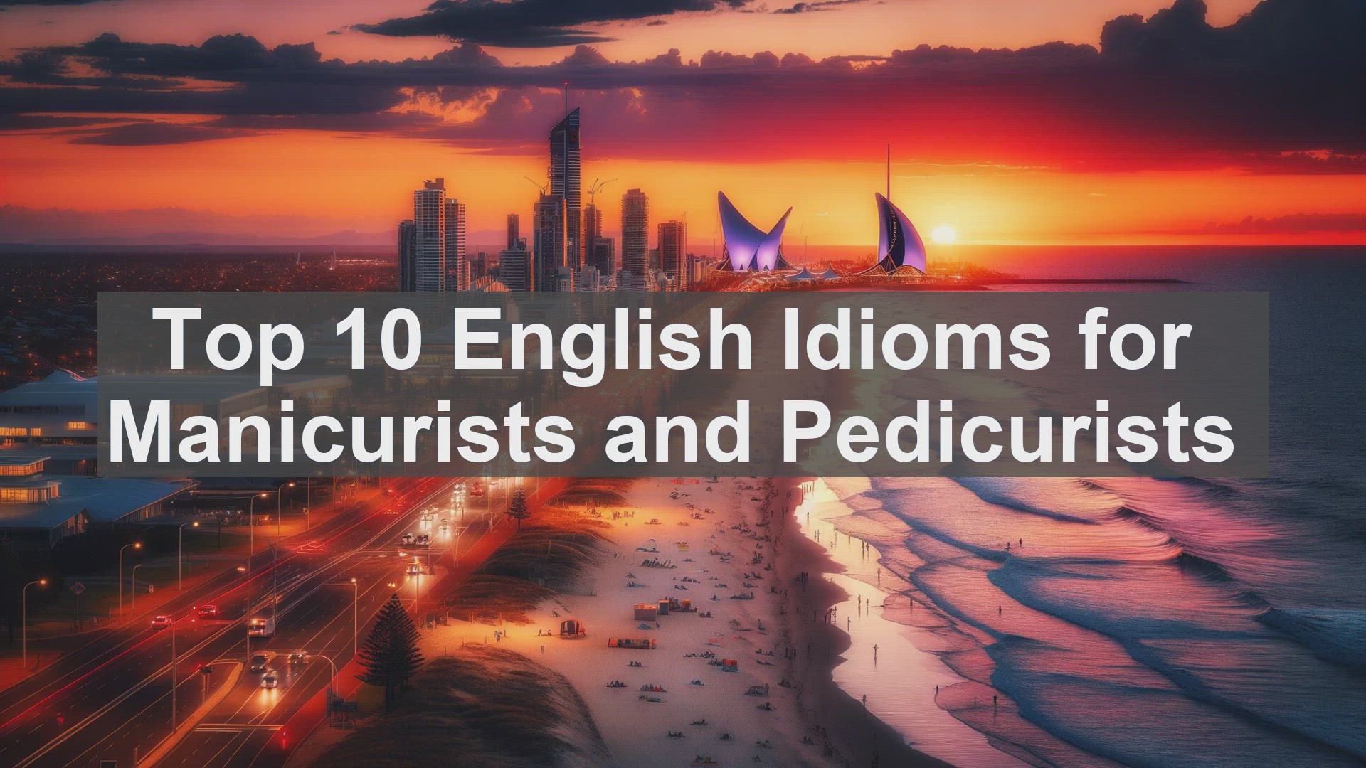 'Video thumbnail for Top 10 English Idioms for Manicurists and Pedicurists'