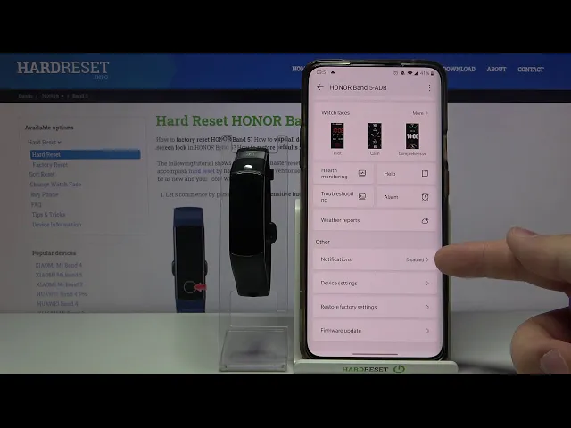 Video thumbnail for How to Allow Notifications in HONOR Band 5 – Notification Settings