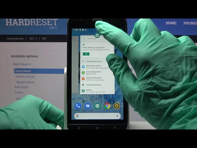 Video thumbnail for How to Enter Split Screen in CAT S61?