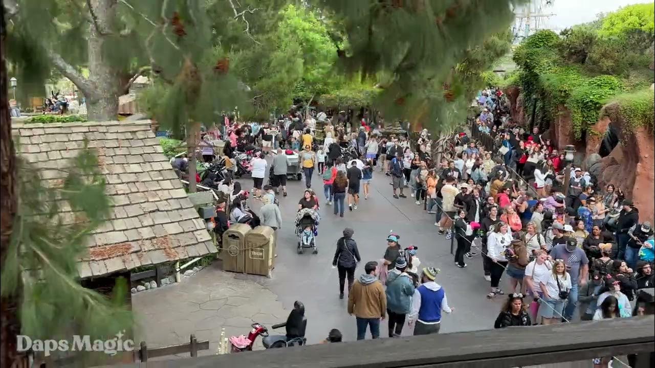 'Video thumbnail for LAST DAY: Splash Mountain from Disneyland Railroad 4K'