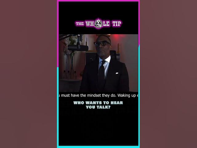 Video thumbnail for WHO WANTS TO HEAR YOU TALK Kevin Samuels #shorts #short