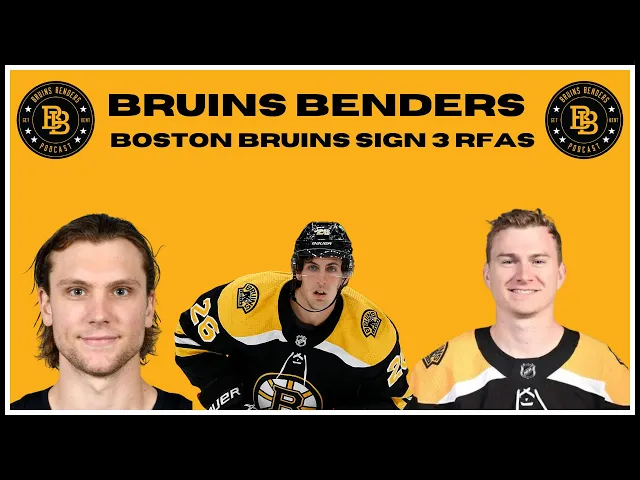 'Video thumbnail for Benders: Boston Bruins Sign 3 RFAs'
