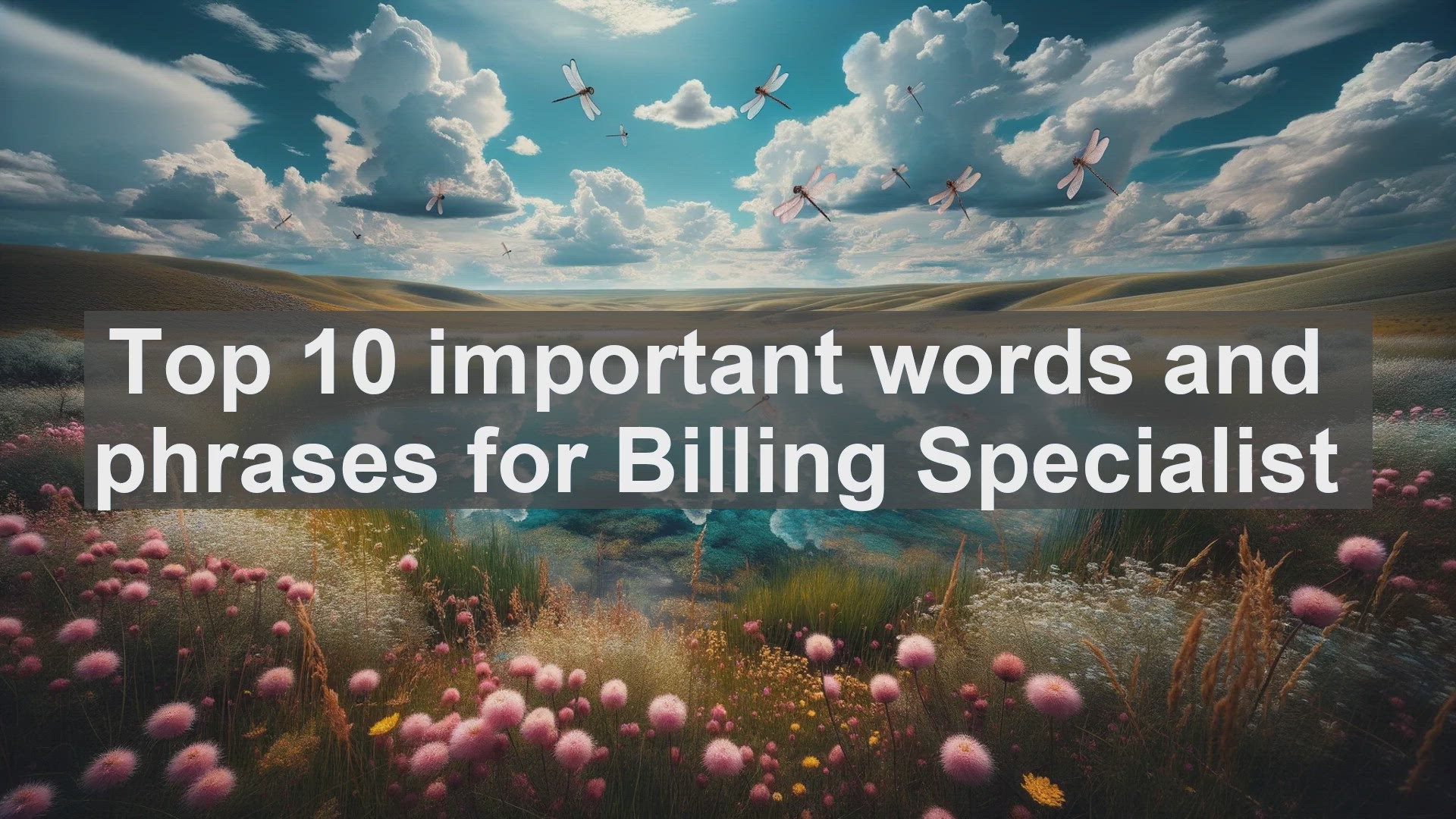 'Video thumbnail for Top 10 important words and phrases for Billing Specialist'
